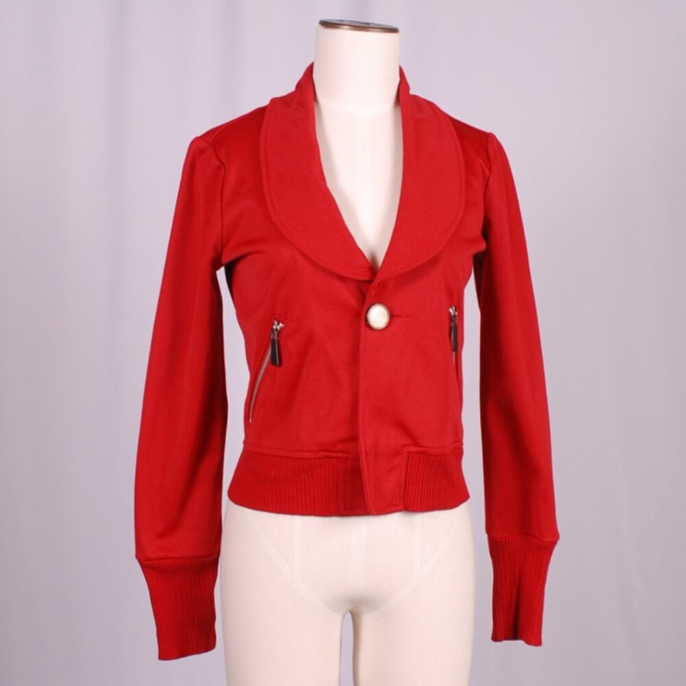 EUC Diesel Cropped Collared Jacket, Sz - M - Picture 2 of 9